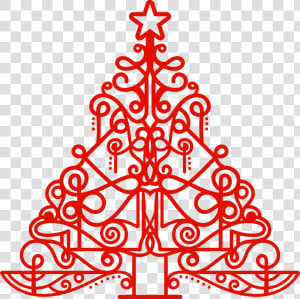Transparent Christmas Tree Drawing Png   Christmas Tree  Png Download