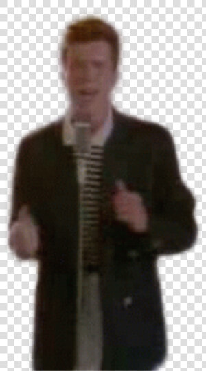 Get Rickrolled Bois   Standing  HD Png Download