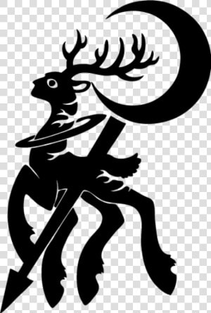 Strike Down The Moon   Scp All Black Moon Howls  HD Png Download