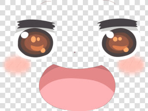 A Manga Thread Kib   Anime Face No Background  HD Png Download