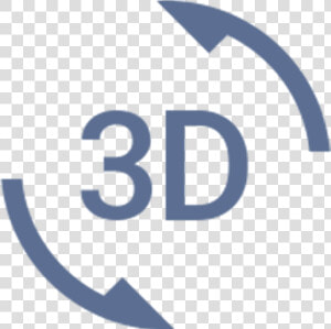 3d Icon Blue   3d Orbit Icon  HD Png Download