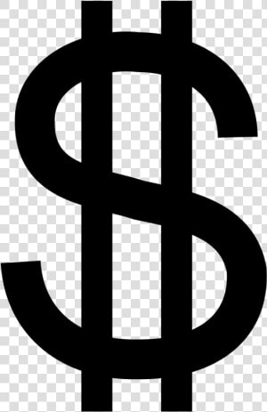 Double barred Dollar Sign   Dollar Sign  HD Png Download