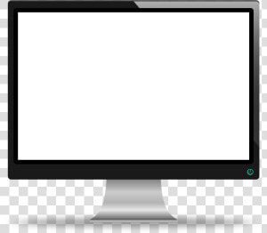 Clipart Free Download Laptop Screen Clipart   Monitor Computer Black And White  HD Png Download