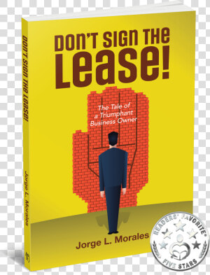 Don T Sign The Lease   Book Cover  HD Png Download
