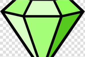 Green Diamond Clipart   Transparent Background Diamond Clip Art  HD Png Download
