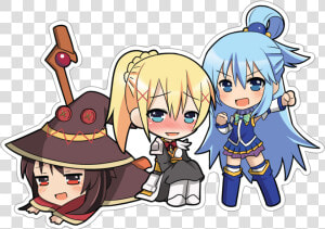 Konosuba Chibi Anime  HD Png Download