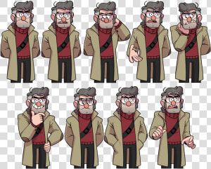 Grunkle Dating Sim Stan  HD Png Download