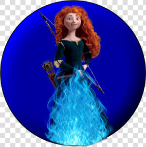  brave  fire  merida   Barbie  HD Png Download