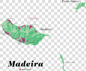 Wine Map Of Madeira Wine Portugal   Madeira Wine Region Do  HD Png Download