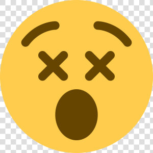 Dizzy Face Emoji Clipart   Png Download   Your Sticker Is Your Reaction Snapchat  Transparent Png