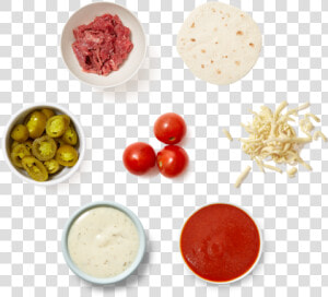 Beef  amp  Monterey Jack Quesadillas With Dressed Tomatoes   Bush Tomato  HD Png Download