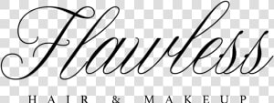 Flawless Hair  amp  Makeup  HD Png Download