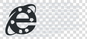 Xxe In Ie   Microsoft Edge Black Icon  HD Png Download