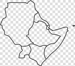 Image Description   Horn Of Africa Outline  HD Png Download