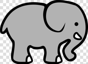 Transparent Indian Elephant Png   Cartoon Elephant Side View  Png Download