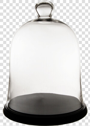 Black Wood Glass Dome  HD Png Download