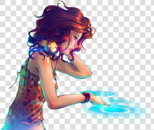 Dj Png Hd   Female Percy Jackson Anime  Transparent Png