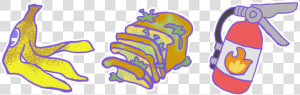 Banan Bread Fire  HD Png Download