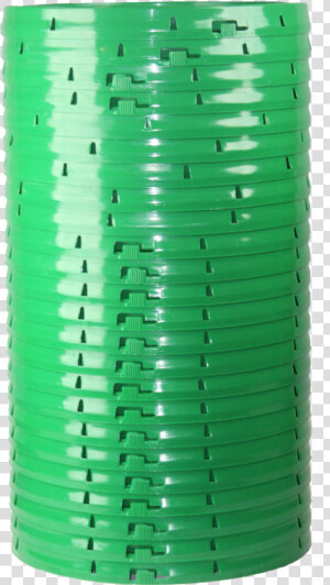 Green Plastic Lid With Gasket And Tear Tab Fits   Plastic  HD Png Download