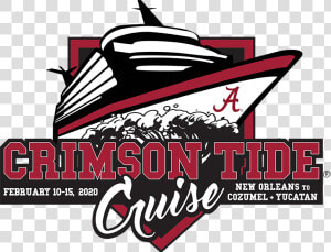 Logo   Alabama Crimson Tide Cruise 2019  HD Png Download