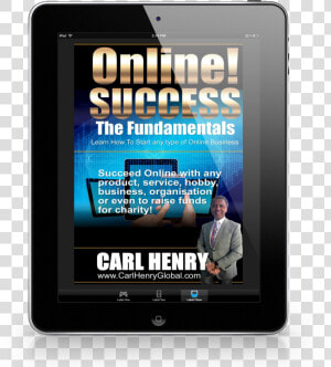 Carl Henry Online Success Ipad   Tablet Computer  HD Png Download
