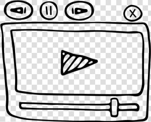 Cinema Set 74 Icons 11   Line Art  HD Png Download