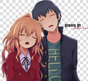 Taiga Anime   Png Download   Aisaka Taiga And Ryuuji Fanart  Transparent Png