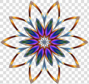 Pretty Flower 3 Clip Arts   Attractive Flower Design In Png  Transparent Png