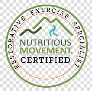 Nutritious Movement Certified color   Circle  HD Png Download