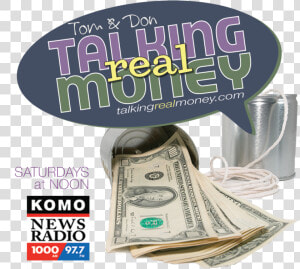 Talking Real Money Square Logo Trans   Cash  HD Png Download