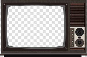 Transparent Old Tv Screen Png   Old Tv Transparent Background  Png Download