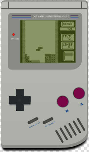Gameboy Tetris  HD Png Download