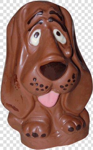 Chocolate Basett Hound Dog   Figurine  HD Png Download