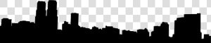 Atlanta Skyline Drawing   Silhouette City Skyline Drawing  HD Png Download
