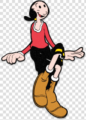 Transparent Olive Oyl Clipart   Olive Oyl Transparent Background  HD Png Download
