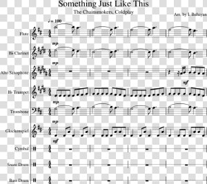 Something Just Like This Trumpet  HD Png Download