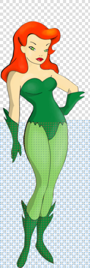 Poison Ivy Png   Poison Ivy Batman Cartoon  Transparent Png