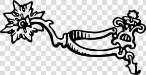 Cowboy Western Spur Drawing  HD Png Download