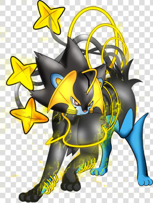 Mega Luxray   Png Download   Luxray  Transparent Png