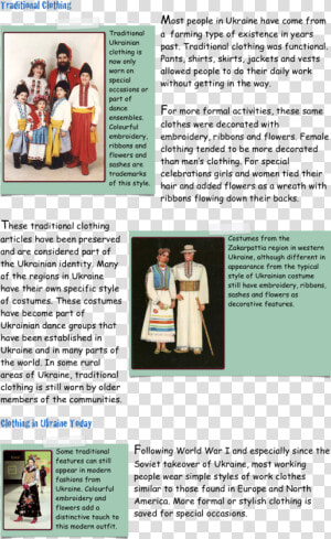 Traditional Clothing ￼most People In Ukraine Have Come   Traditional Ukrainian Clothing  HD Png Download