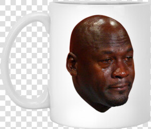 Crying Jordan 11 Oz   Michael Jordan Crying Emoji  HD Png Download
