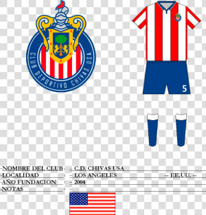 Chivas Soccer   Chivas Logo Dream League Soccer 2019  HD Png Download
