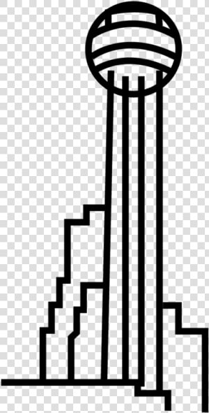 Dallas Reunion Tower Icon  HD Png Download