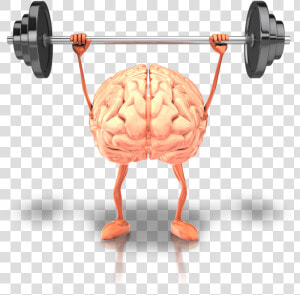 Brain Lifting Weights Transparent  HD Png Download