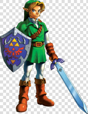 Link Zelda Ocarina Of Time  HD Png Download
