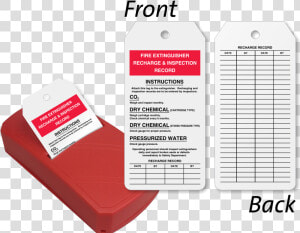 Transparent Broken Record Png   Fire Extinguishers Check Sheet  Png Download