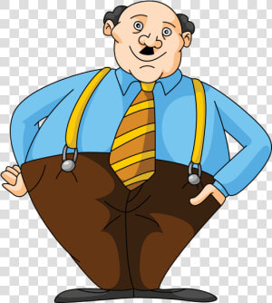 Adam  amp  Eve Clipart   Fat Old Man Cartoon  HD Png Download