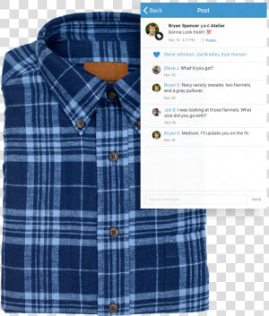 Venmo Lp 3027 Asset 1 Bs   Flannel  HD Png Download