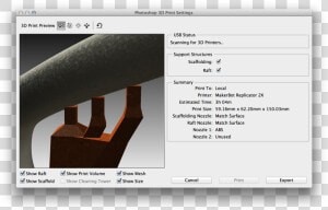3d Print Preview  HD Png Download