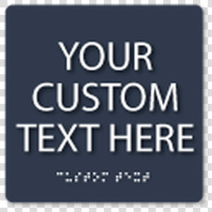 Custom Square Ada Sign   Parallel  HD Png Download